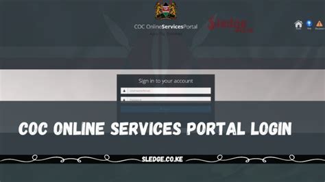 coc online portal.
